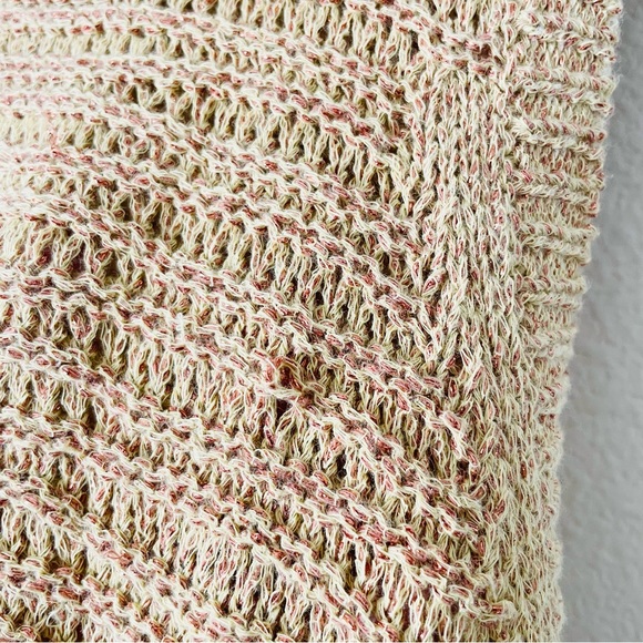 Ramy Brook XS Krystal crochet knit tie waist top in Gold - Picture 6 of 6